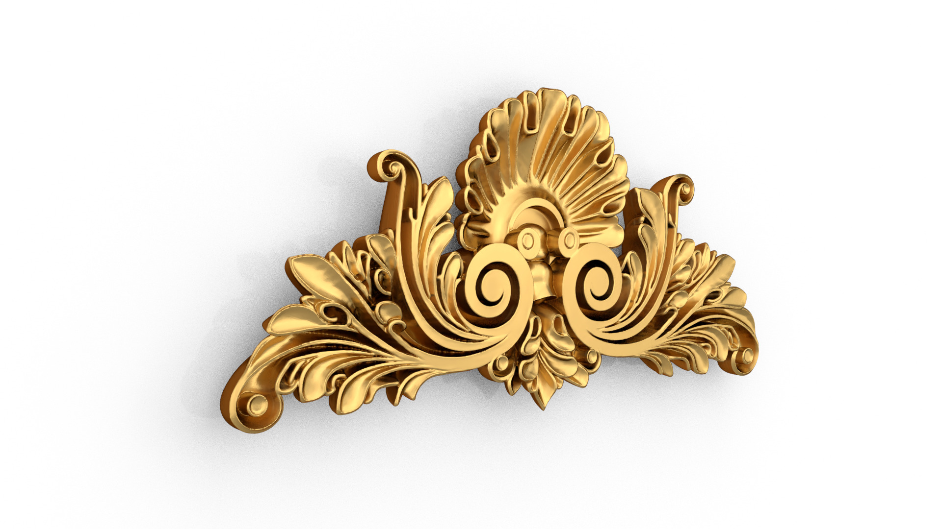 carved classic decorative ornament cnc 3d printing stl 02 3D model_1