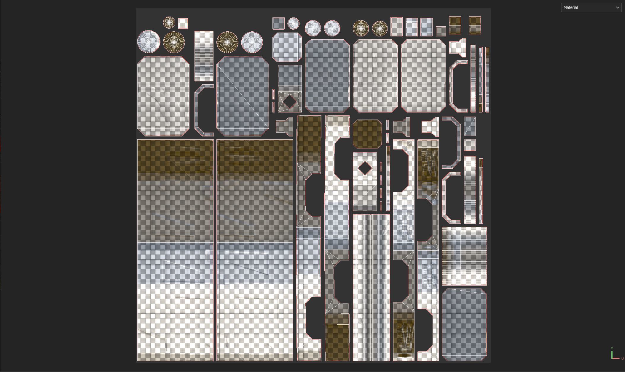 Game ready stylised hammer prop Low-poly 3D model Low-poly 3D model_9