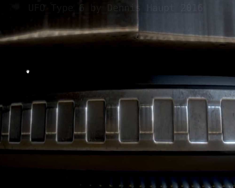 UFO Type 6 Animated and Game Ready Low-poly 3D model_36