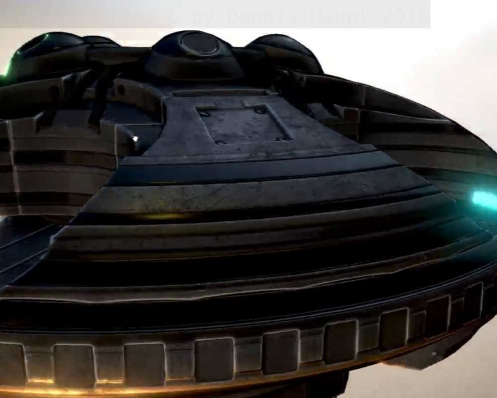 UFO Type 6 Animated and Game Ready Low-poly 3D model_49