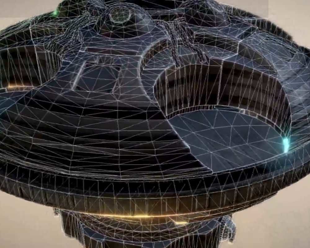 UFO Type 6 Animated and Game Ready Low-poly 3D model_79