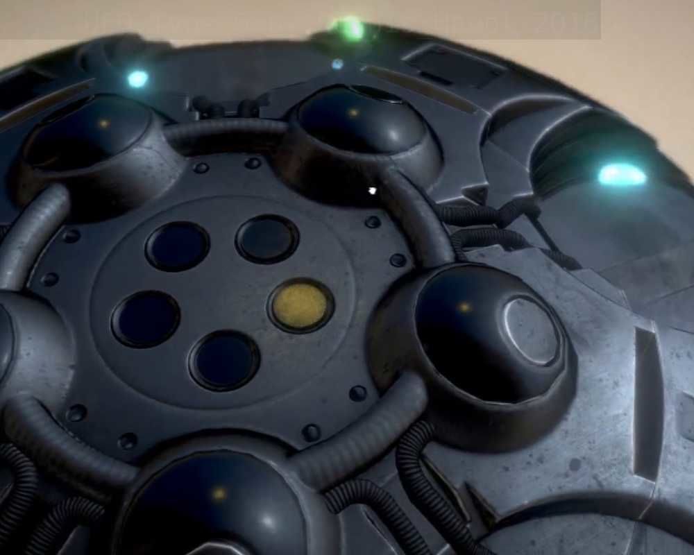 UFO Type 6 Animated and Game Ready Low-poly 3D model_41