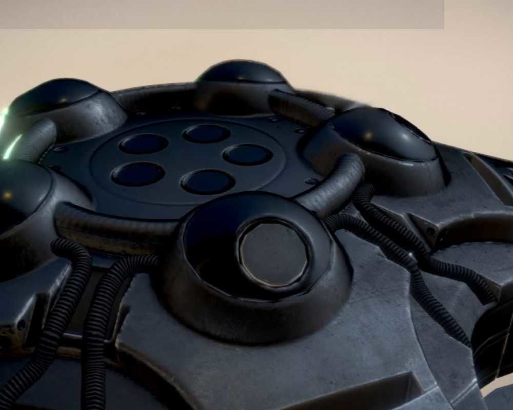 UFO Type 6 Animated and Game Ready Low-poly 3D model_76