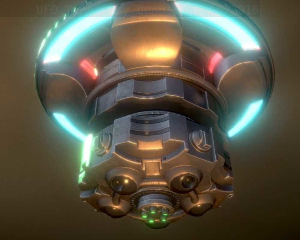 UFO Type 6 Animated and Game Ready Low-poly 3D model_51