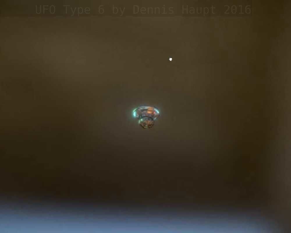 UFO Type 6 Animated and Game Ready Low-poly 3D model_25