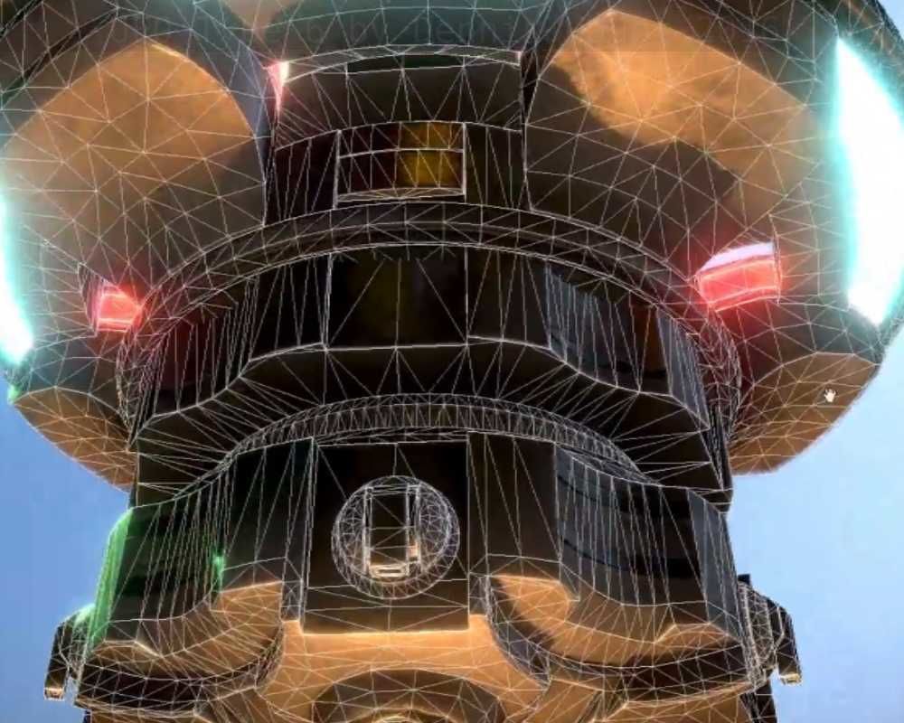 UFO Type 6 Animated and Game Ready Low-poly 3D model_62