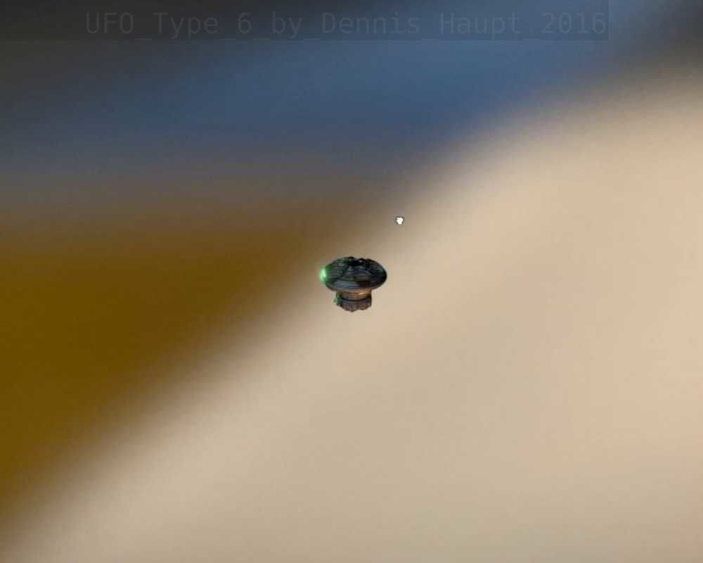 UFO Type 6 Animated and Game Ready Low-poly 3D model_50