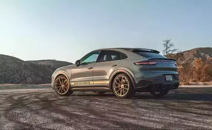 Porsche Cayenne Turbo GT Rigged 3D model