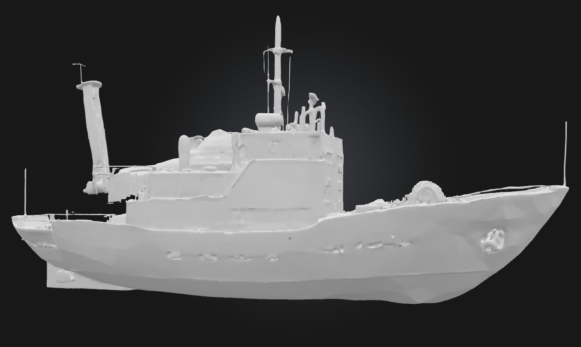 Rusty Vessel  Weathered Metal Container Free 3D model_6