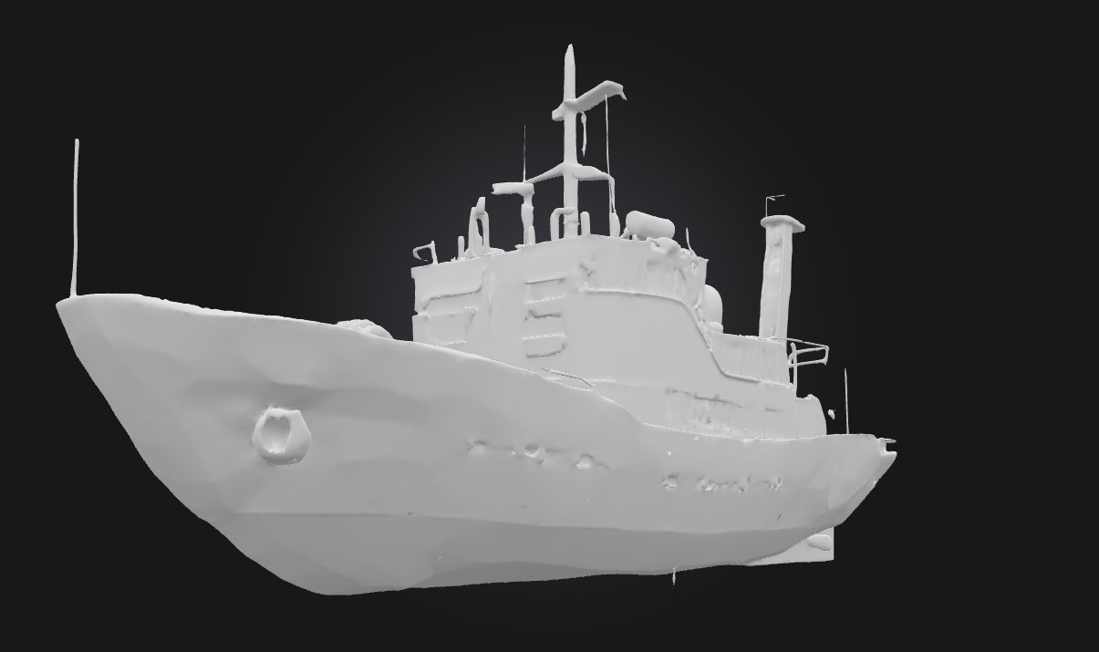 Rusty Vessel  Weathered Metal Container Free 3D model_5