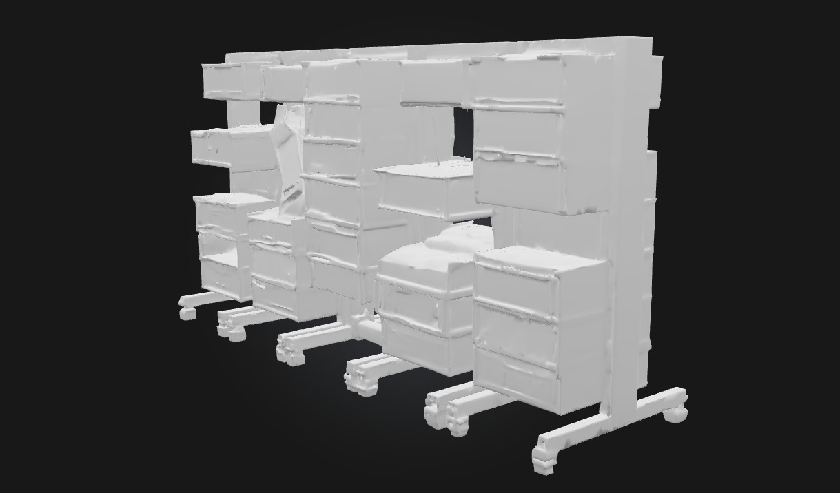 Abandoned Server Racks Decay of the Digital Age 3D model_5