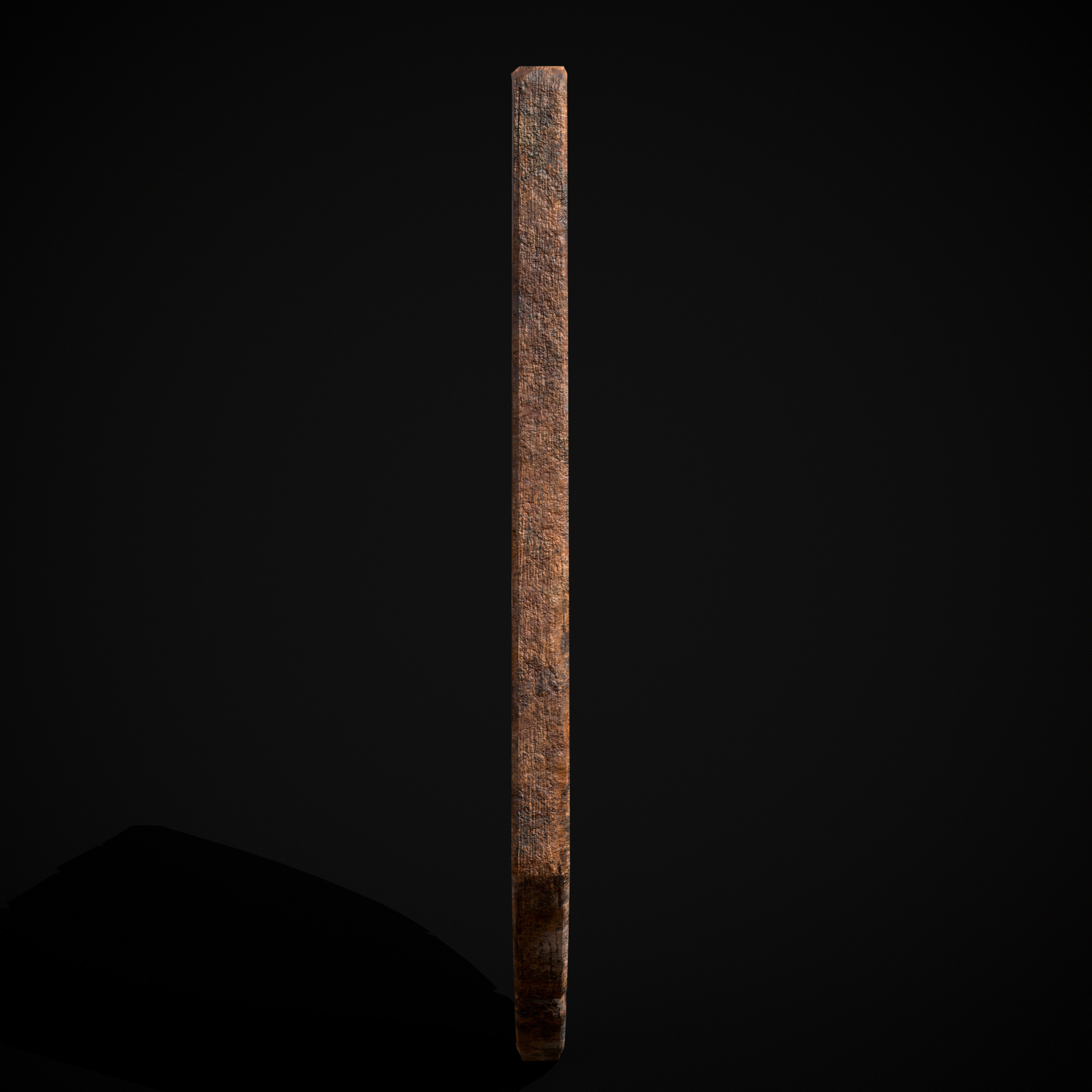 Striped GW Coat of Arms Low-poly 3D model_7