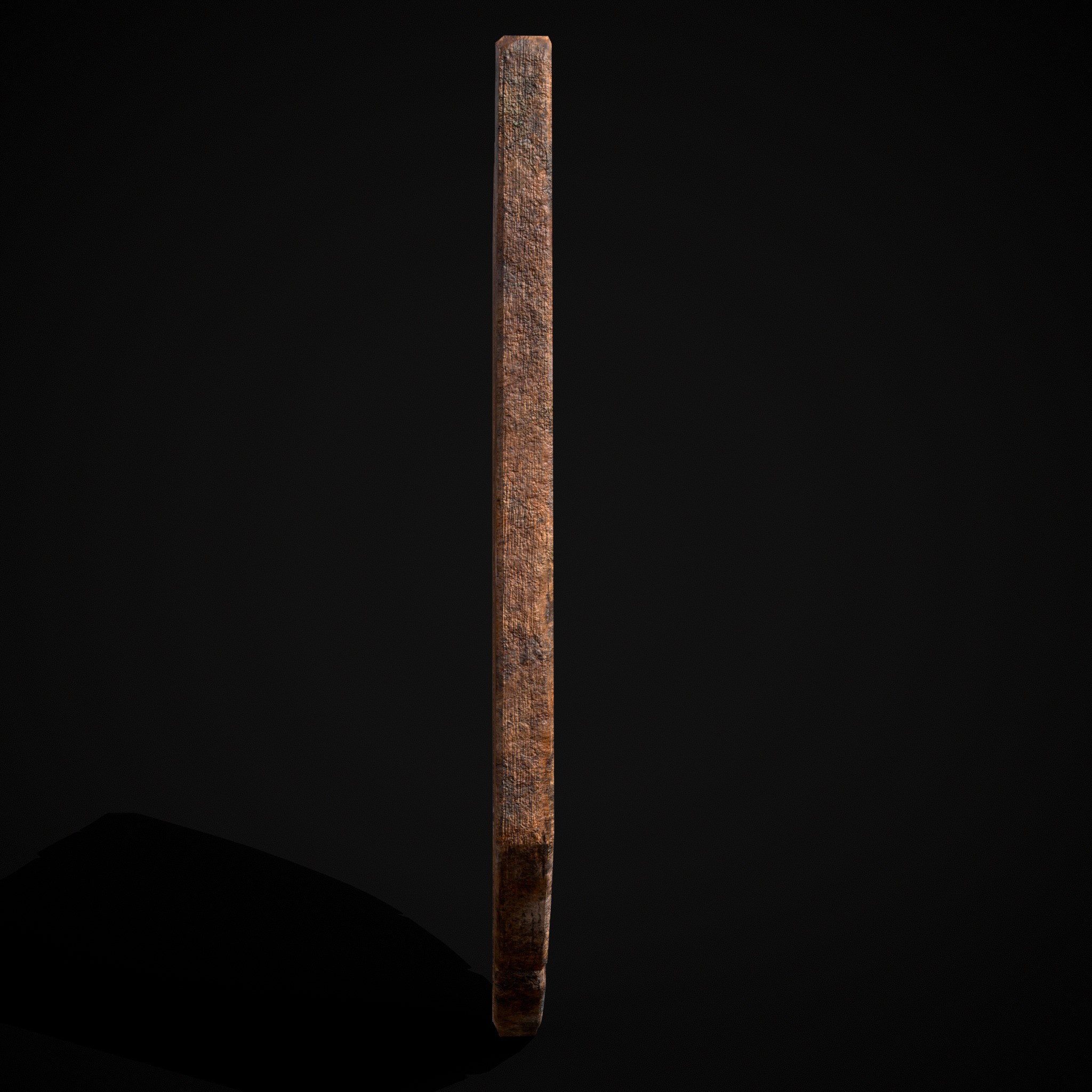 Striped GW Coat of Arms Low-poly 3D model_13