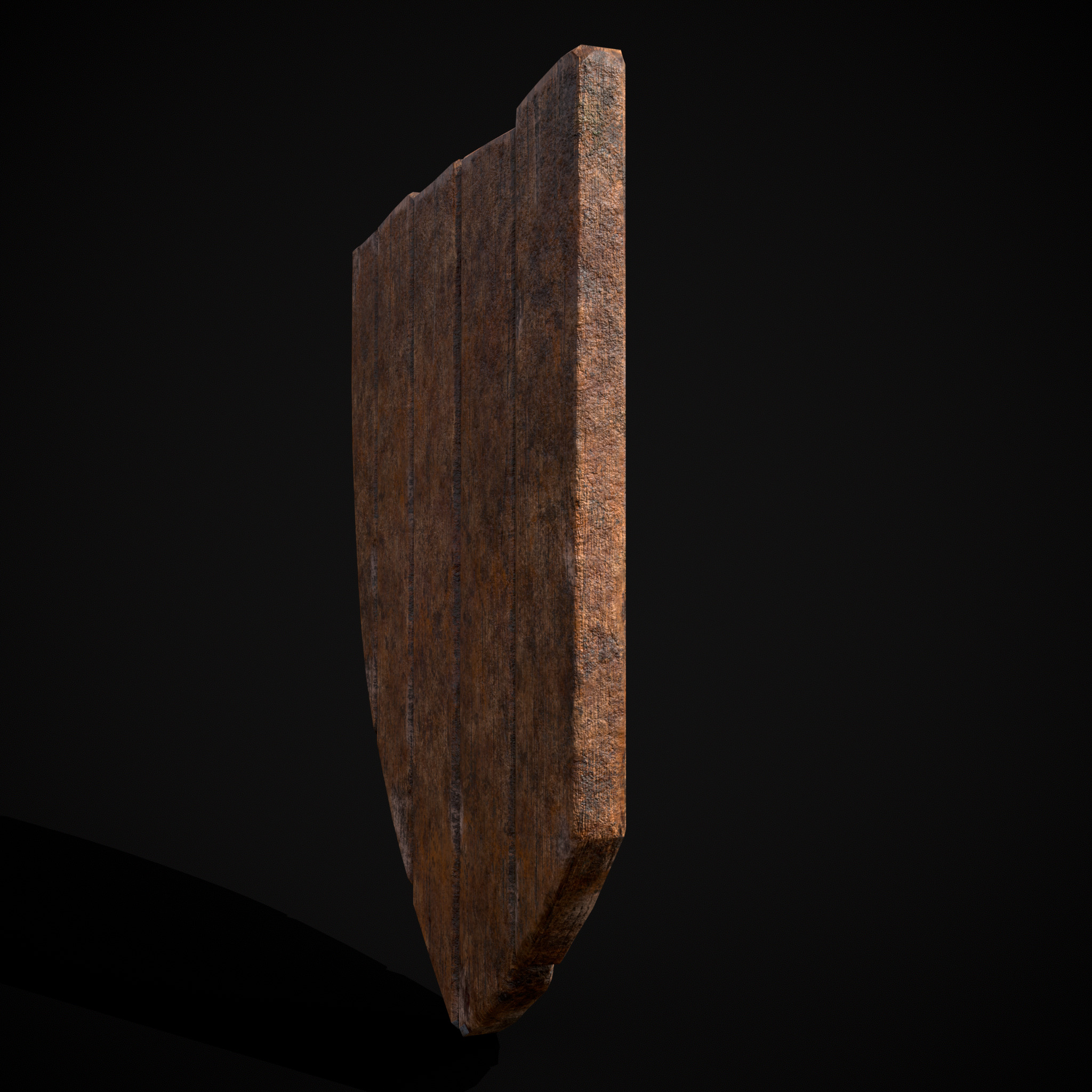 Striped GW Coat of Arms Low-poly 3D model_11