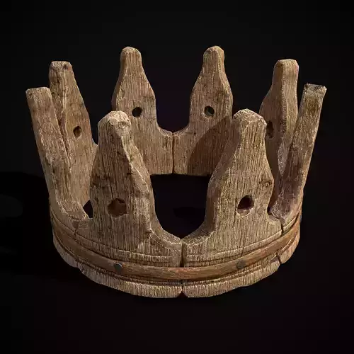 Kid Wooden Crown