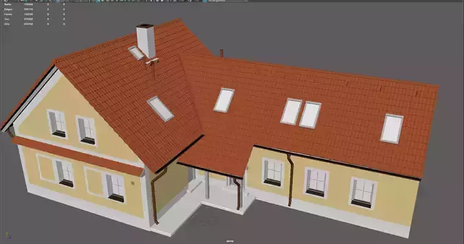 Game-Ready Home 3D Model for Unreal Engine