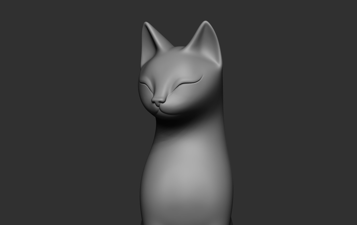 Cat Decoration 3D print model_9