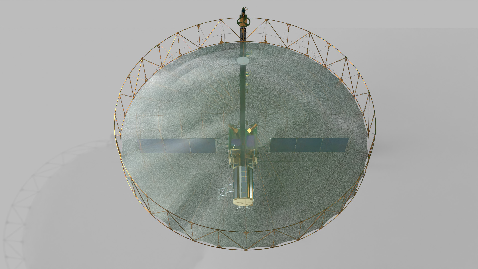 NISAR Satellite ISRO - NASA Joint Mission 3D print model_6