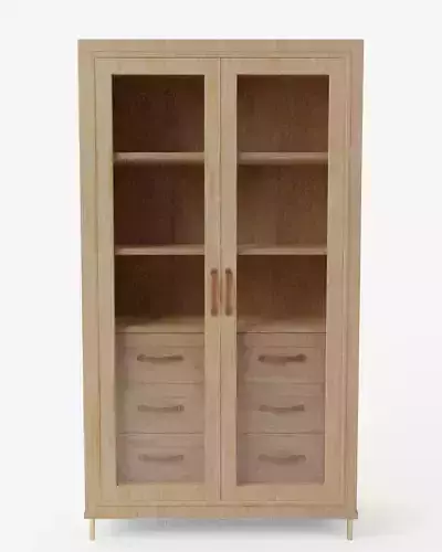 Florian Armoire by Anthropologie in Beige