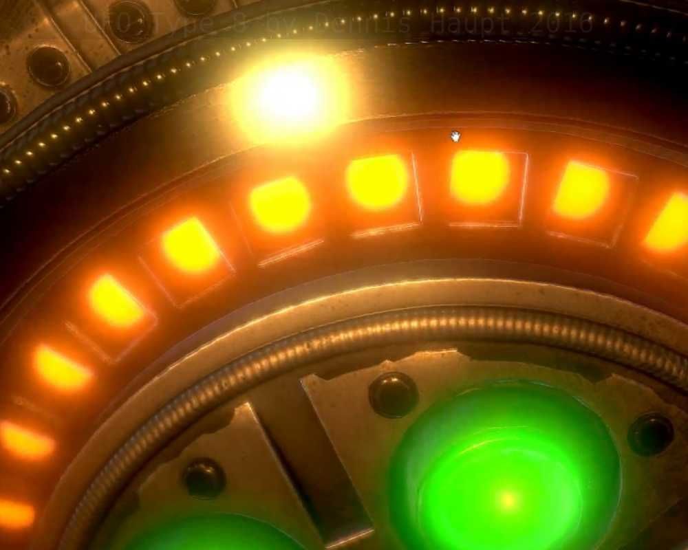 UFO Type 8 Animated and Game Ready Low-poly 3D model_87