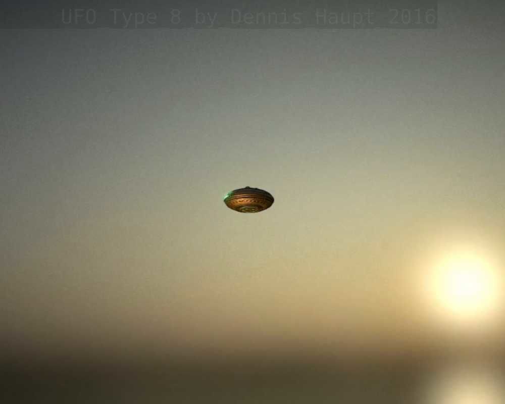 UFO Type 8 Animated and Game Ready Low-poly 3D model_37