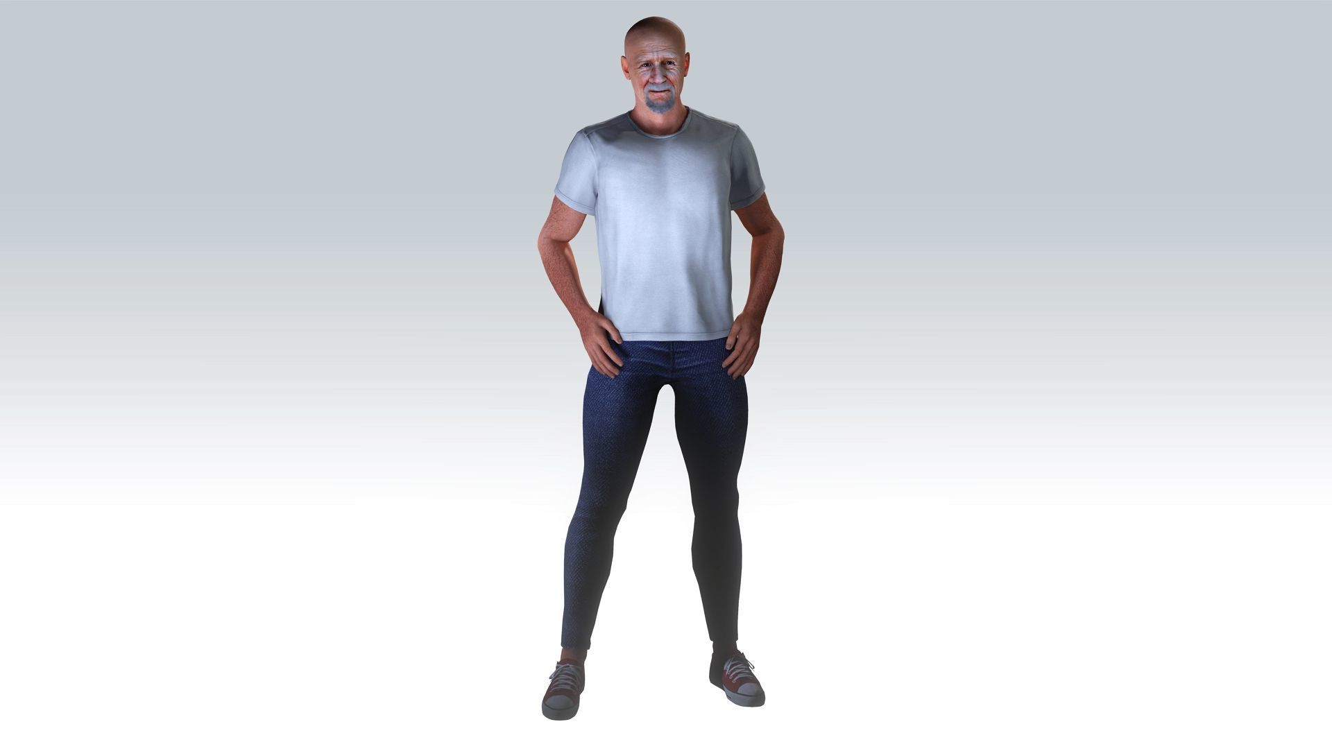 Marcus Steel a new 3d character model 3D model_11