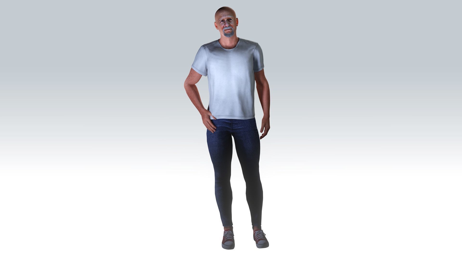 Marcus Steel a new 3d character model 3D model_8