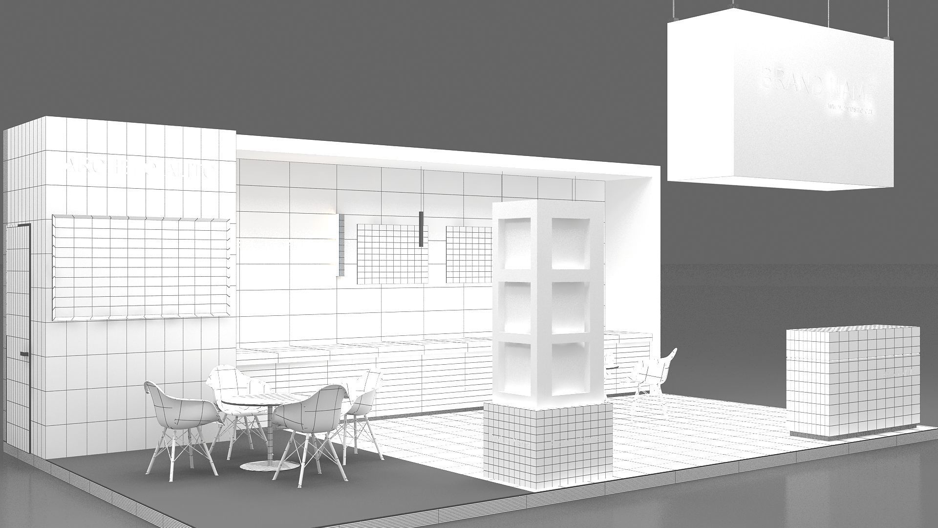 3D exhibition 3D model_8