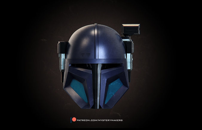Paz Vizsla helmet 3D print model