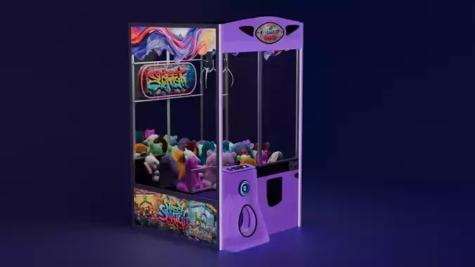 Claw Machine Urban Themed