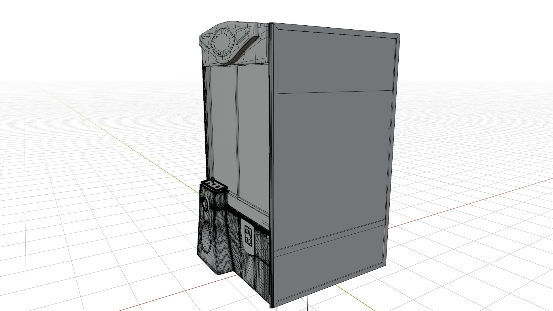 Claw Machine Urban Themed 3D model_9