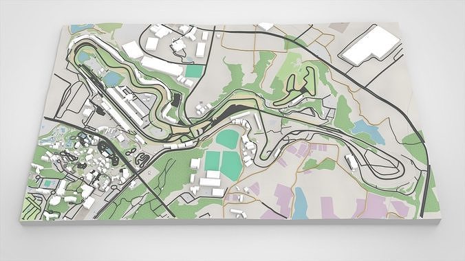 Suzuka Circuit Mie Prefecture Japan 3D model