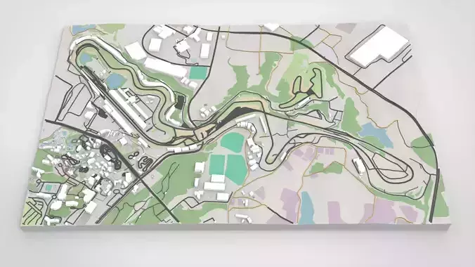 Suzuka Circuit Mie Prefecture Japan 3D model