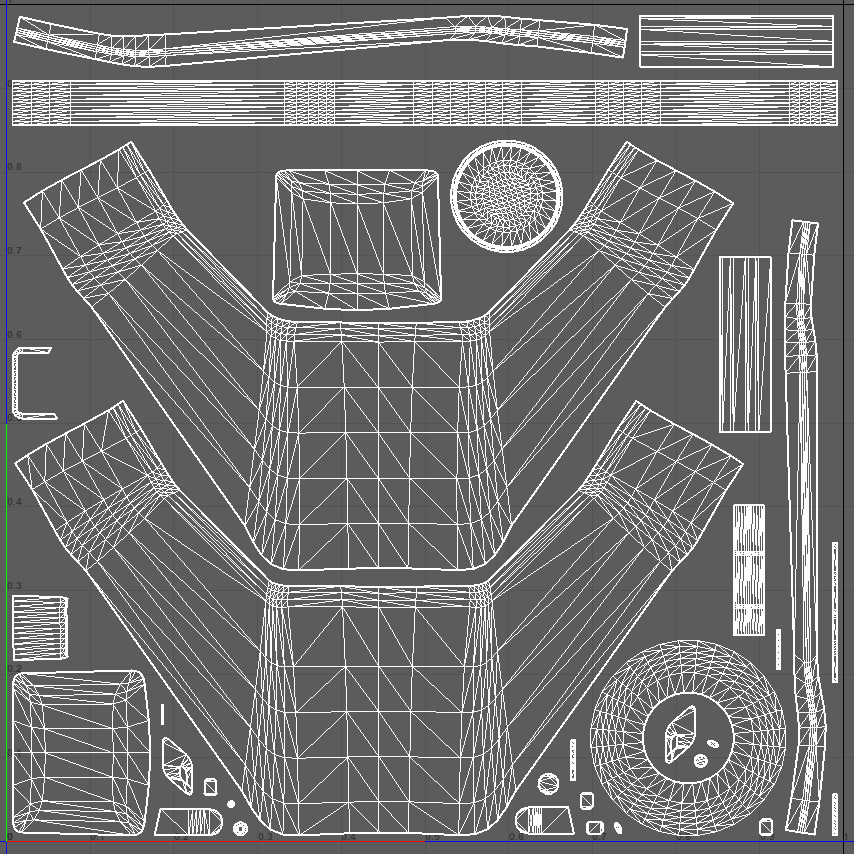 Old Vintage Wheelbarrow Optimized Low Poly Model PBR Ready Low-poly 3D model_8