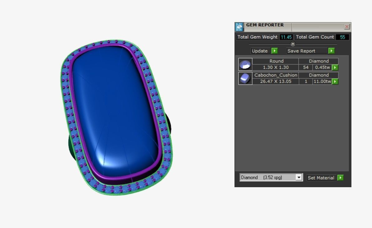 Rings 3D print model_4