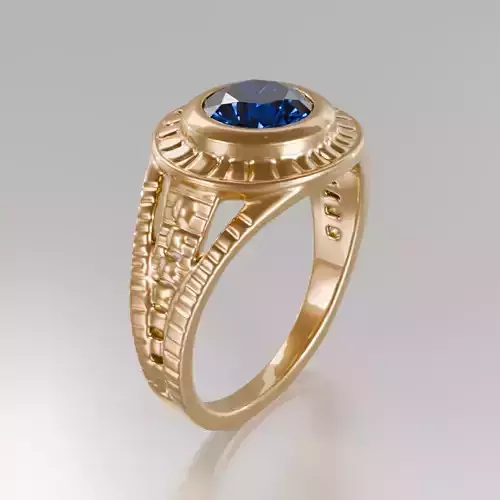 Pharaoh s Seal Ring - 3D print ready 3D print model