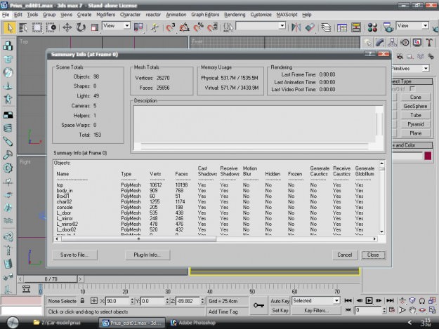 Toyota Prius 3d Car Model 3D model_2