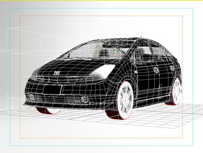 Toyota Prius 3d Car Model 3D model_17