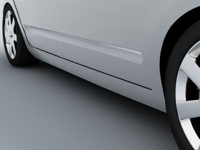 Toyota Prius 3d Car Model 3D model_10