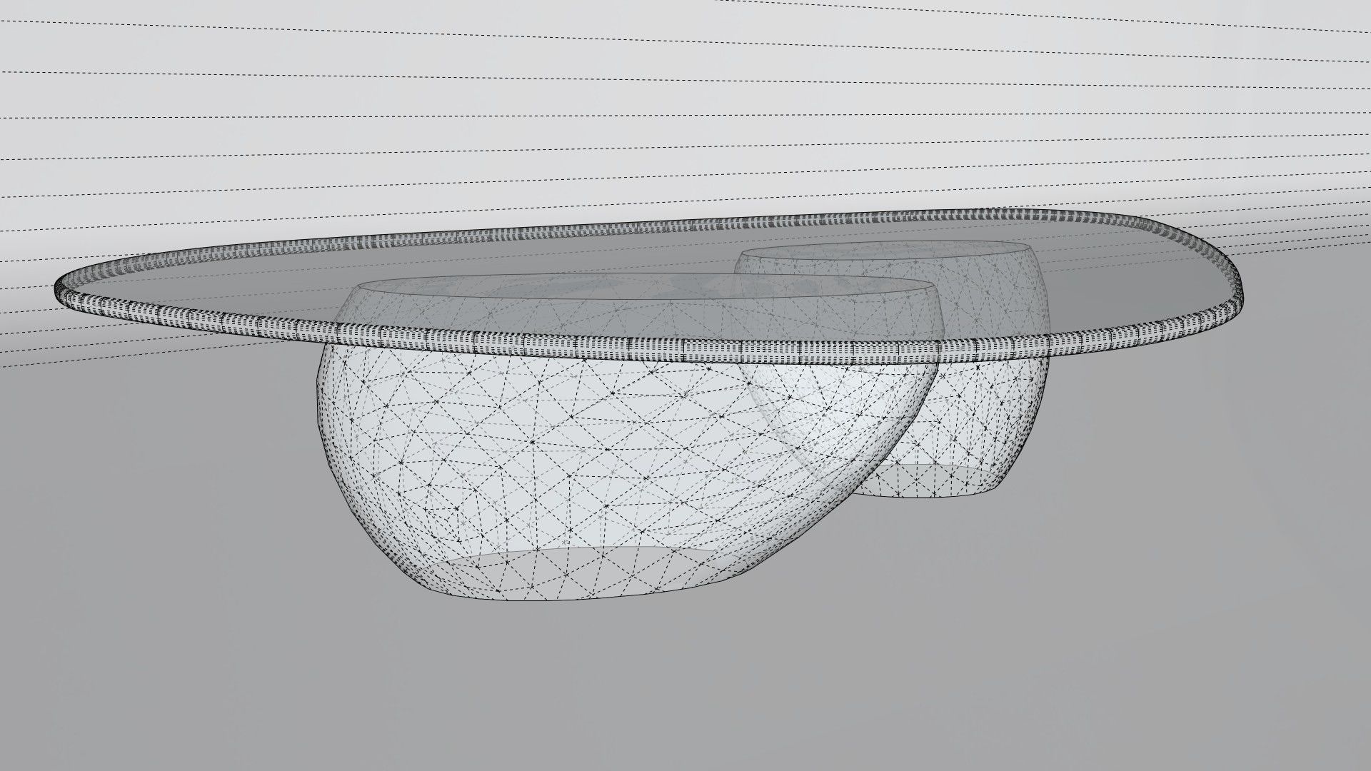 Modern Coffee Table 3D model_12