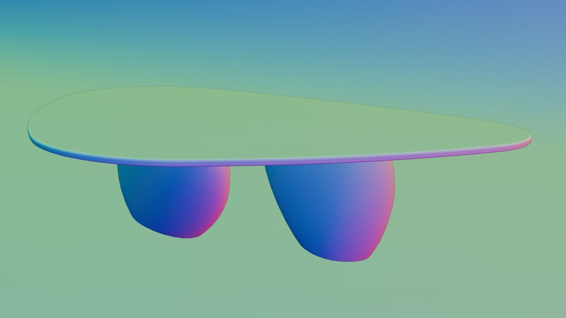 Modern Coffee Table 3D model_60