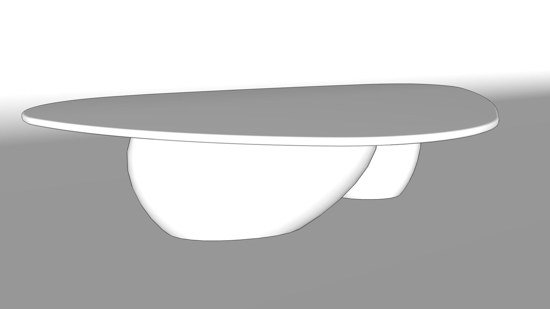 Modern Coffee Table 3D model_10