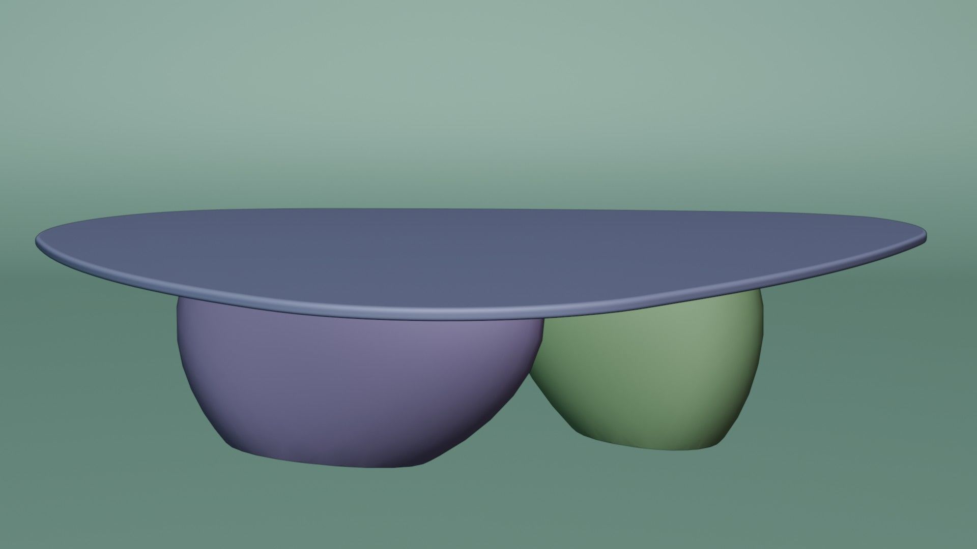 Modern Coffee Table 3D model_22
