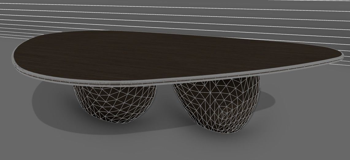 Modern Coffee Table 3D model_81