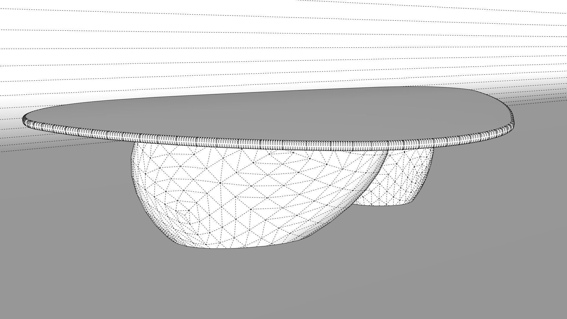 Modern Coffee Table 3D model_11