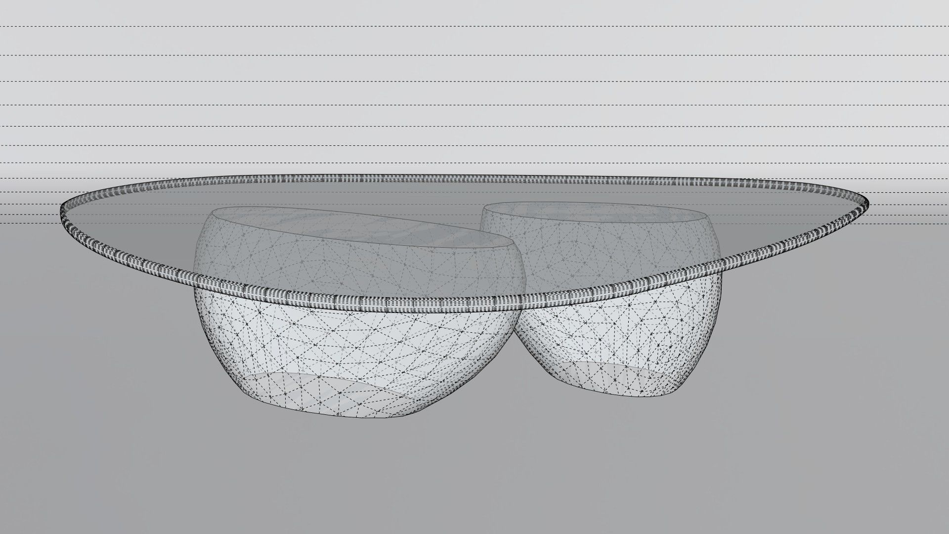 Modern Coffee Table 3D model_6