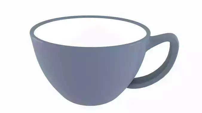 Coffee Cup Slate Grey Color