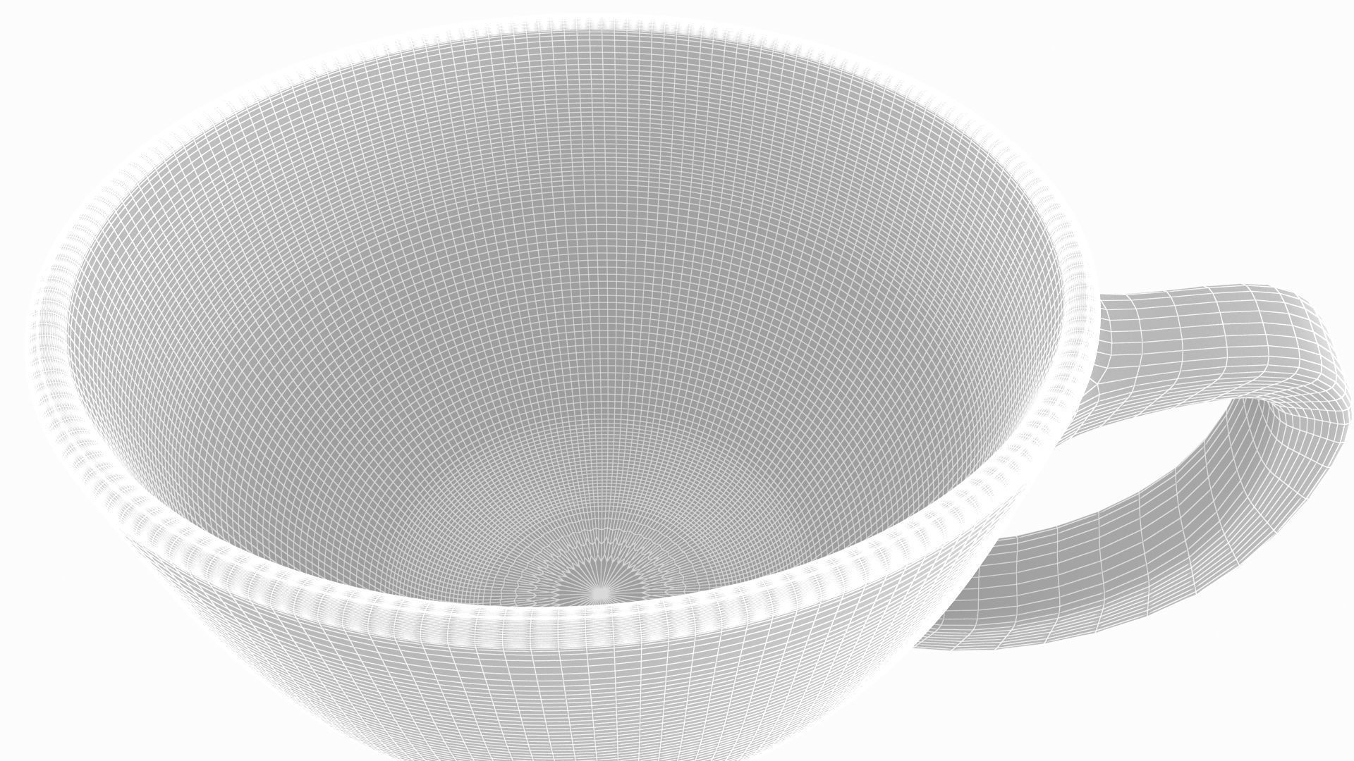 Coffee Cup Slate Grey Color 3D model_6