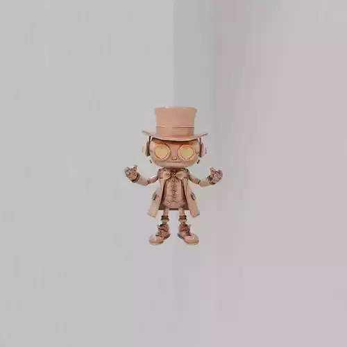 Charming Gentleman Robot Toy