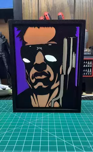 Terminator - T-800 3D print model